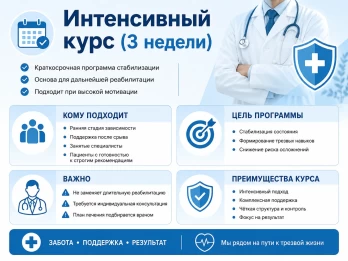 Реабилитация за 21 день в Дмитрове